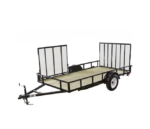 Carry-On Trailer 6-ft x 12-ft Treated Lumber Utility Trailer with Ramp Gate - Image 2