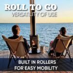 Even Embers Pellet-Fueled Patio Heater, 100 sq. ft., 70,000 BTU - Image 6