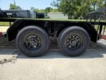 6’4″ x 14 Utility Trailer Powder Coated Dovetail (2) 3500 Axles 7k GVWR - Image 14