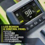 80V Max HP Lithium 54″ Brushless Electric Zero Turn Lawn Mower - Image 15