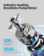 Beatbot AquaSense Cordless Robotic Pool Vacuum Cleaner – Intelligent Path Opimization, Cleans Floor, Walls, and Waterline – Ideal for Above & In-Ground Pools up to 2,260 sq.ft. - Image 6