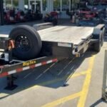 18 Foot Big Tex Black Heavy Duty Tandem Axle Equipment Trailer (14ET-18BK-MR)