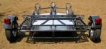 Stand, Store or Roll Ride-Up 3-Rail Motorcycle Trailer - Image 10