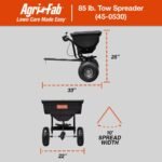 Agri-Fab 45-0543 Tow-Behind 100 lb Lawn & Garden Spiker Seeder Spreader - Image 7