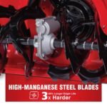 PowerSmart Brand New Self-Propelled Gas Snow Blower, 212cc 24 in. Two-Stage with 120V Electric Start - Image 4