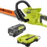 Ryobi 40-Volt Cordless Hedge Trimmer 24″ includes Lithium-Ion Battery plus Charger