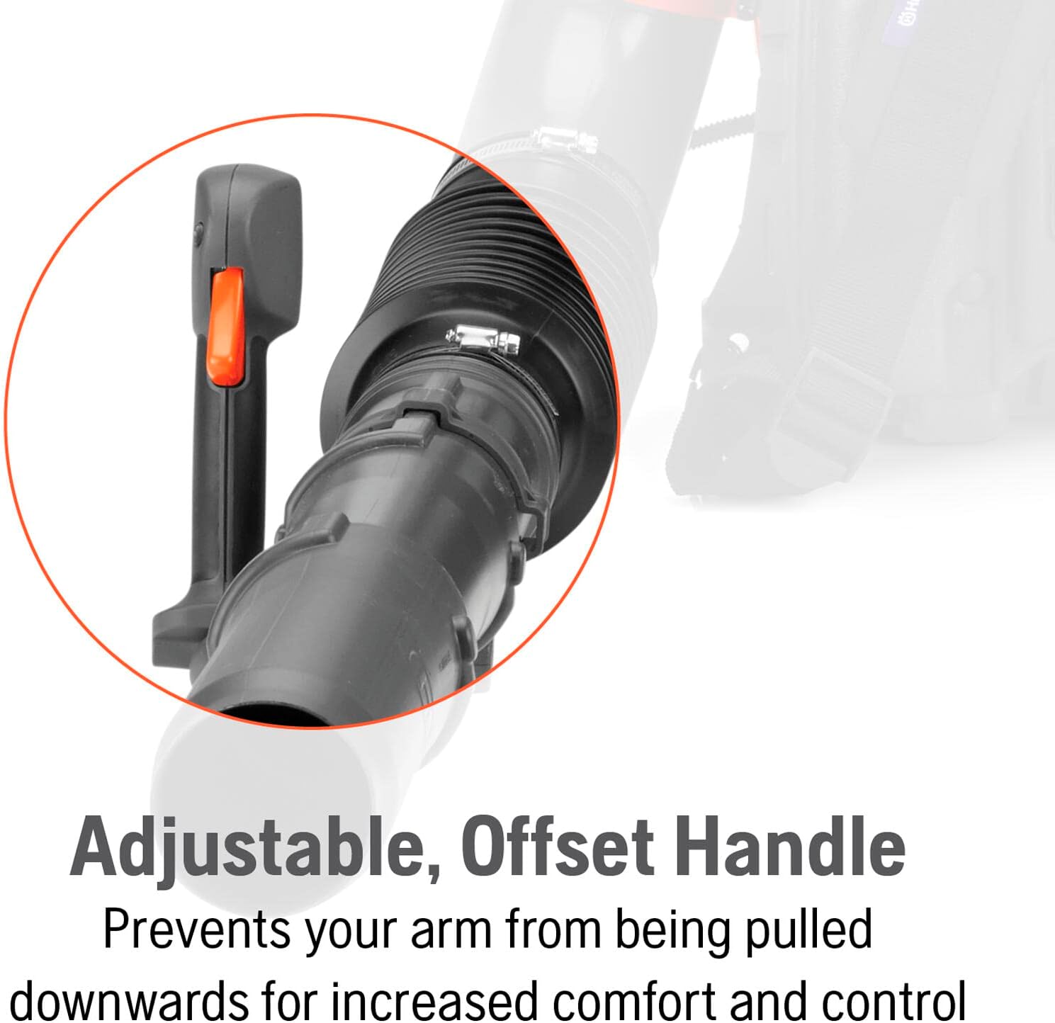 Husqvarna 350BT Gas Backpack Leaf Blower 50.2cc, 692 CFM, 180 MPH - Image 5