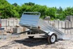 DK2 5-ft x 7-ft Steel Utility Trailer with Ramp Gate ( 1639-lb Capacity ) 2491713 - Image 8