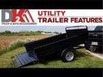 DK2 4.5-ft x 7.5-ft Steel Utility Trailer ( 1639-lb Capacity ) 2491710 - Image 7