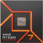 AMD – Ryzen 7 7700X 8-core – 16-Thread 4.5GHz (5.4 GHz Max Boost) Socket AM5 Desktop Processor – Silver - Image 4