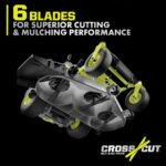 80V Max HP Lithium 54″ Brushless Electric Zero Turn Lawn Mower - Image 12