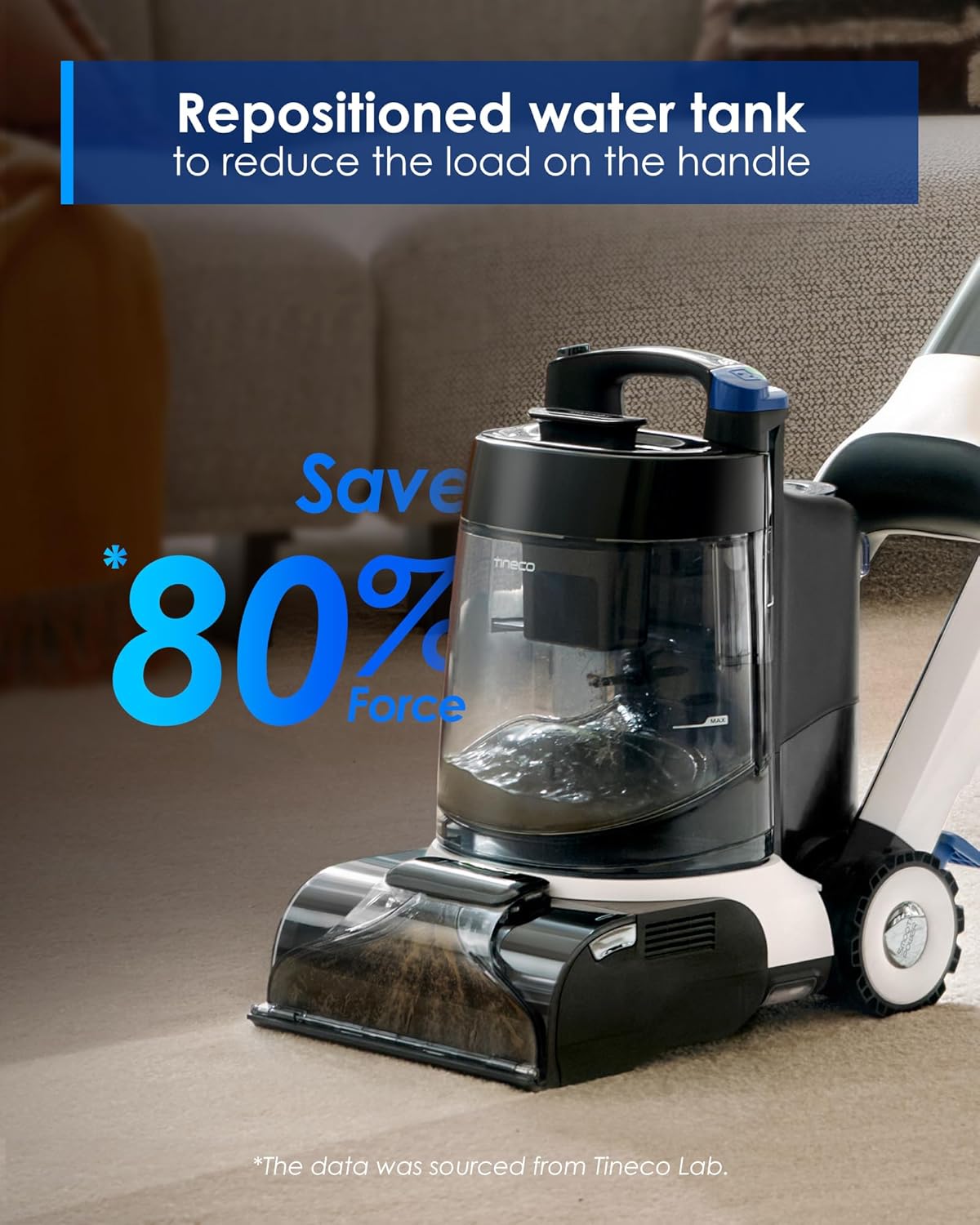 Tineco CARPET ONE Cruiser Smart Carpet Cleaner with Self-Cleaning & FlashDry - Image 6