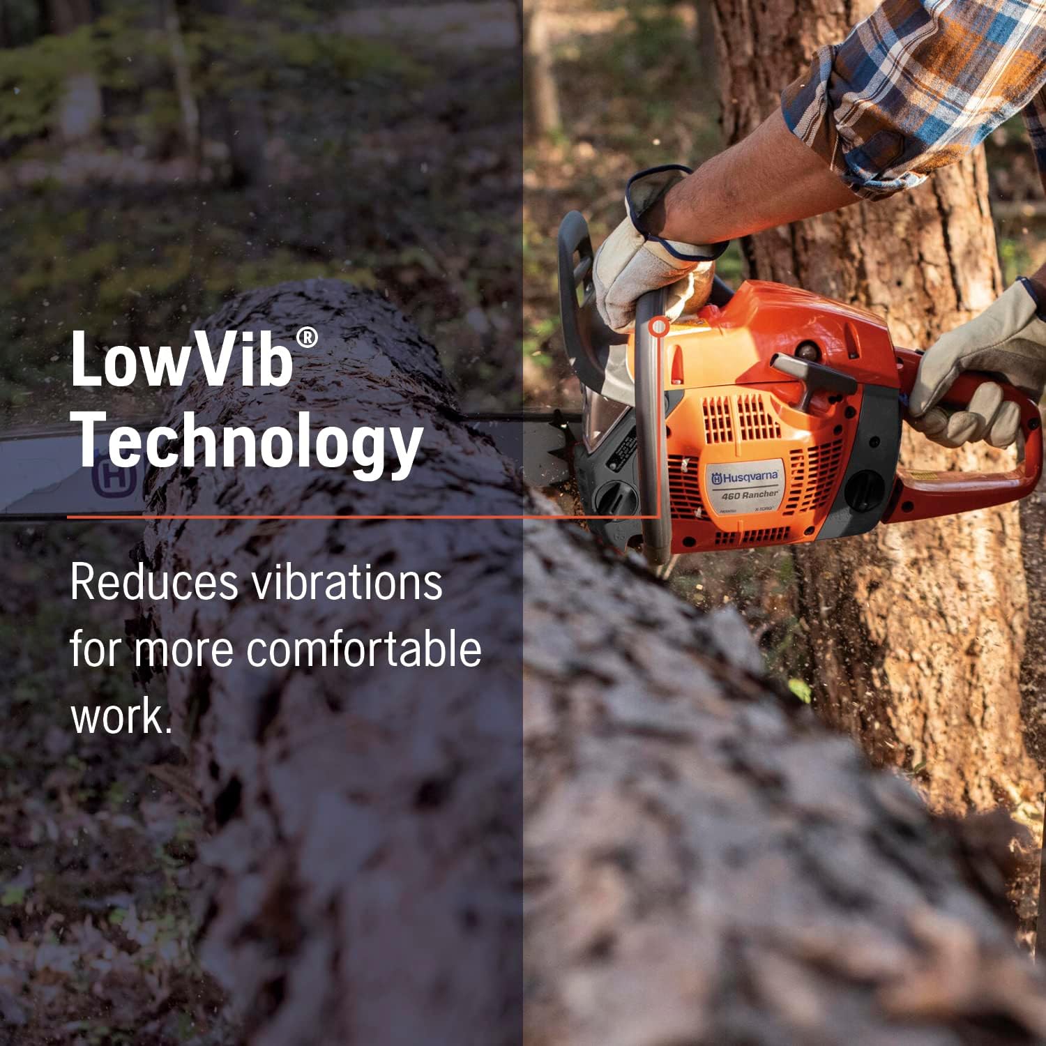 Husqvarna 460 Rancher Gas Chainsaw 24″ 60.3cc 3.6HP, Auto Oil Pump - Image 4