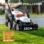 Litheli 13″ 20V Cordless Lawn Mower with 4.0Ah Battery - Image 2