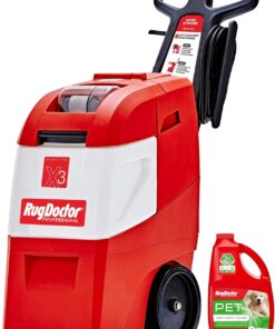 Rug Doctor X3 Commercial Carpet Cleaner Pet Pro Pack with Stain & Odor Removers