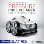 Polaris Quattro P40 Pressure Side Pool Cleaner for All In-Ground Pool Surfaces, Large-Capacity Dual Filtration Canister, 31′ Hose & Transparent Lid to View Debris - Image 5