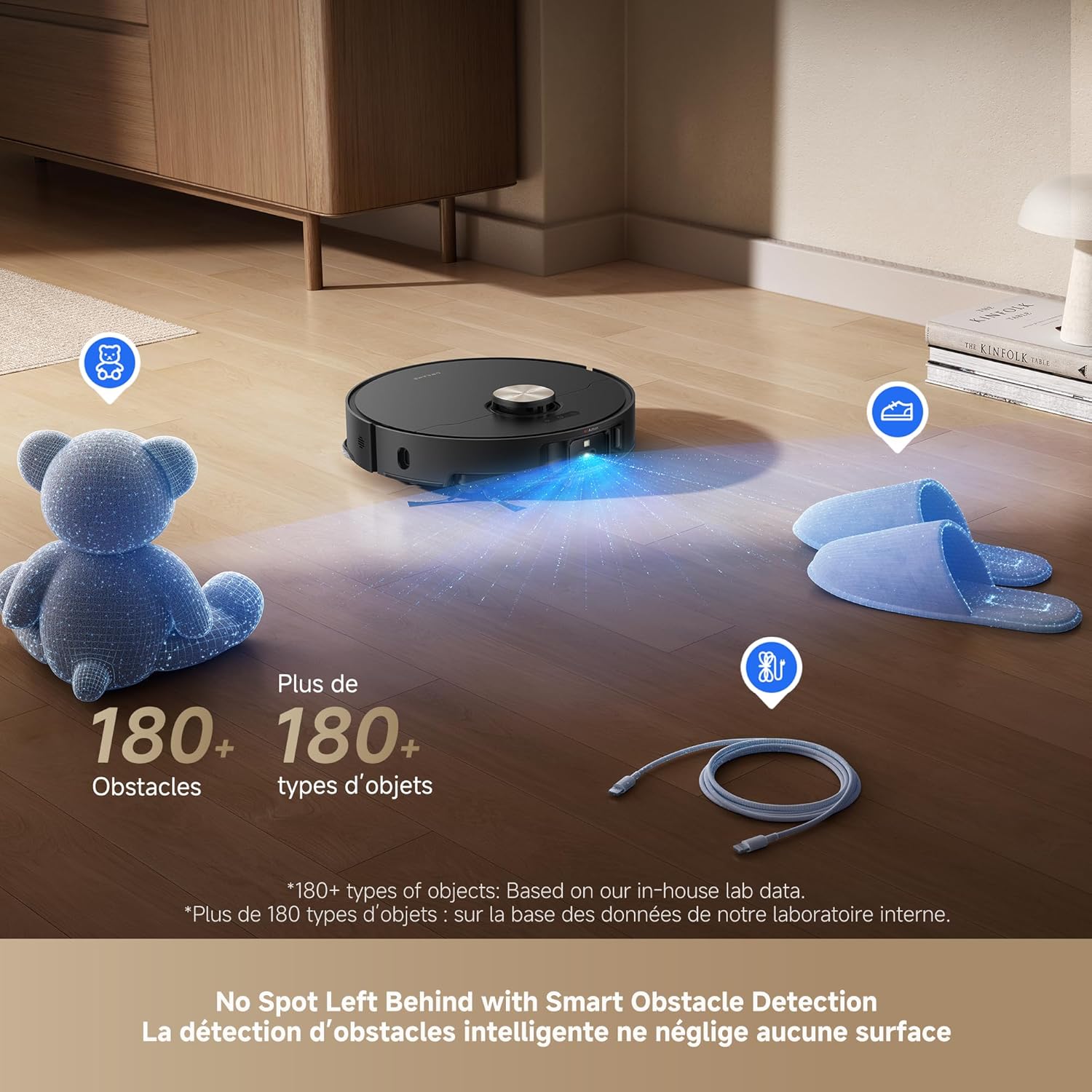 DREAME L50 Ultra Robot Vacuum & Mop, 19,500Pa, Auto-Empty - Image 12