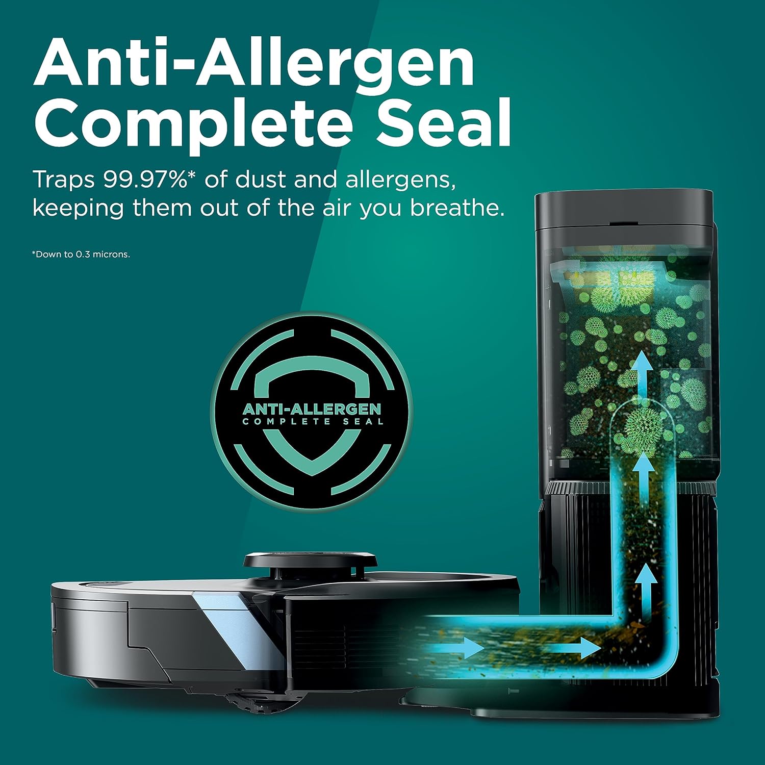 Shark AI Ultra Robot Vacuum with Voice Control & XL Self-Empty Base - Image 5