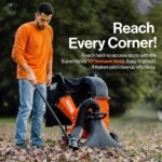 SuperHandy 7HP Gas Leaf Vacuum & Wood Chipper, 10:1 Mulch, 6-Bushel Bag - Image 5