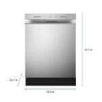 Midea 24 in Built-In Dishwasher with Extended Dry, 52 dBA - Image 3