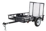 Carry-On Trailer 4-ft x 7-ft Steel Mesh Utility Trailer