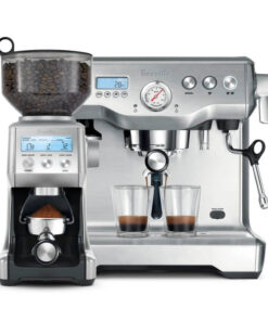 Breville Dynamic Duo Dual Boiler Espresso Machine and Smart Grinder Pro Package, Stainless Steel – BEP920BSS
