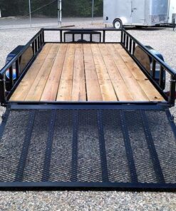 6 X 16 Carry-On Tandem Utility 7K Pipe Top Trailer