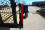 6′ 4″ x 10 Utility Trailer Dovetail Powder Coated With Gate 3,500lb Axle - Image 13