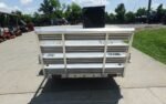 5′ x 10′ Aluminum Utility Trailer with Gate and Mag Wheels – 3500 lb Axle - Image 5