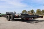 22 Foot Big Tex Heavy Duty with Drive-Over Fender Black Equipment Trailer (14DF-19BK+3KR) - Image 2