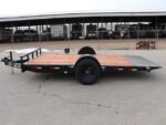 7 X 16 Interstate Full Bed Single Axle Tilt 7K Trailer - Image 2