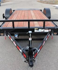 7 X 16 Interstate Full Bed Single Axle Tilt 7K Trailer