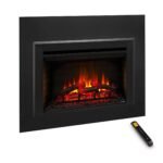 SimpliFire 30-In Electric Fireplace Insert with LED Flame and Multi-Color Ember Bed - Image 7