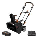 Worx WG471 40V Power Share 20″ Cordless Snow Blower with Brushless Motor