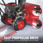 PowerSmart Brand New Self-Propelled Gas Snow Blower, 212cc 24 in. Two-Stage with 120V Electric Start - Image 7