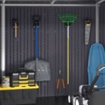 Suncast Modernist® 8 ft. x 7 ft. Dual Barn Door Storage Shed - Image 2