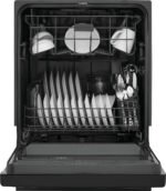 Frigidaire 24″ Built-In Dishwasher, Front Control, Black - Image 2
