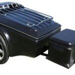 2025 Touring Motorcycle Trailer – Low Profile, 3×16 Wheels with Secure Locking Lid