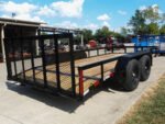 2025 7×16 Carry-On HD Landscape Trailer – 10K GVWR, Electric Brakes, Wood Floor - Image 2