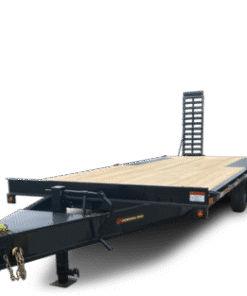 24,000 lb GVWR Deckover Equipment Float Trailer – Heavy-Duty Tandem Dual Axle
