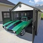 Lifetime 11 Ft. X 21 Ft. Outdoor Storage Shed With Tri-Fold Doors - Image 3