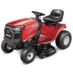 Troy Bilt Bronco 42 in 19 HP Briggs & Stratton Automatic Drive Gas Riding Lawn Tractor with Mow in Reverse