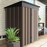5 ft. W x 3 ft. D Stainless Steel Storage Shed