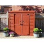 6 ft. W x 3 ft. D Grand Garden Chalet Cedar Wood Tool Shed - Image 5