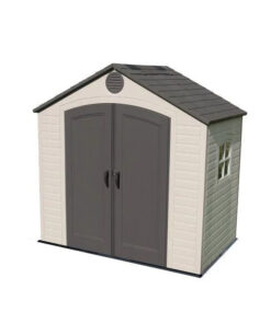 8 ft. W x 5 ft. D Plastic Storage Shed