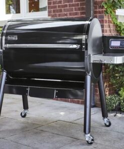 Weber SmokeFire EX6 Wood Fired Pellet Grill – Black