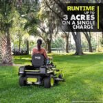 RYOBI 80V HP Brushless 42 in. Battery Electric Cordless Zero Turn Riding Mower Batteries and Charger 80V Batteries 40V - Image 9