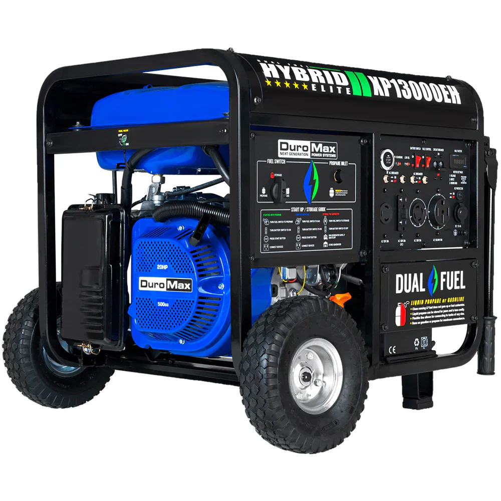 DuroMax 13,000 Watt Dual Fuel Portable Generator XP13000EH